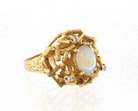Opal Women&#39;s Cluster ring 14kt Yellow Gold 391000 - £550.57 GBP