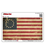 Aged Betsy Ross American Flag (3 Pack, Size:5&quot;) Full Color Printed Vinyl... - $184.99 MXN