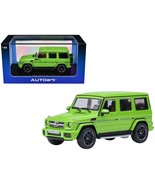 2017 Mercedes-Benz AMG G 63 Alien Green 1/64 Diecast Model Car by Autoart - $1,561.76 MXN
