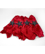 Country Western Iron Star Napkin Rings with Napkins - $26.05 CAD