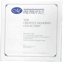 Creative Memories Floral Border, Ruled Pages 12x12 RCM-12BR, NIP 10 pgs ... - $18.98