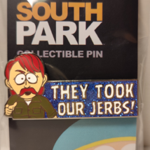 South Park They Took Our Jerbs Enamel Pin Official Cartoon Collectible Brooch - £10.83 GBP