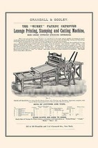 Lozenge Printing, Stamping, and Cutting Machine - Art Print - $21.99+