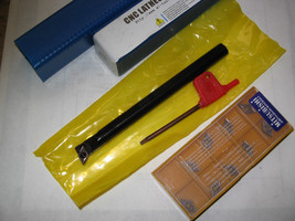  S10K-SDUCR07, Lathe Boring Bar, 10mm Dia Shank + 10 Carbide Inserts, NOS - £30.93 GBP