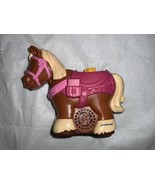 Fisher Price Little People PRINCESS BELLE&#39;S HORSE PHILIPPE w/ Sounds - $282.54 MXN