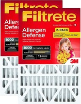 Filtrete 20X25X4 Air Filter, Mpr 1000, Merv 11, Allergen Defense, 4 Filters - $129.92