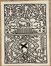 Keith Haring Disarmo Nucleare Giclée Su Carta - £335.49 GBP