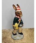 Royal Doulton Paperboy Bunnykins Figurine DB77 Vintage 1989 - $70.19 CAD