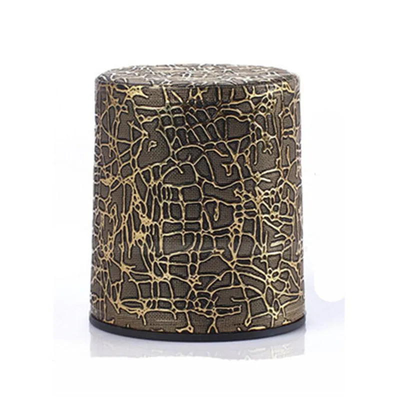 High Quality 9.5*8.2cm Leather Manual Dice Cup For Party Drin Gambling Game Dice - £80.04 GBP