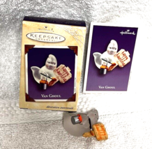 2003 Hallmark Van Ghoul Ghost w Paint &amp; Sign Halloween Ornament MIB w Pr... - $18.32