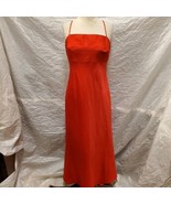 ABS Evening by Allen Schwartz Women&#39;s Red 100% Polyester Dress, Size 12 - £58.37 GBP