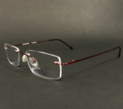 Broadmoor Eyeglasses Frames Golf Club 1455 BURGUNDY Red Rimless 50-17-140 - £37.20 GBP