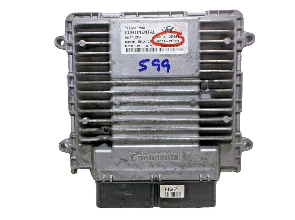 11-12-13-14  HYUNDAI SONATA 2.4L/AUTOMATIC /ENGINE CONTROL /COMPUTER.ECU... - $3.99