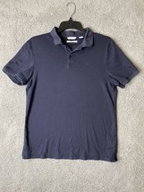 CALVIN KLEIN Shirt Mens Small Black Liquid Touch Golf Vacation Hot Weather - £6.65 GBP