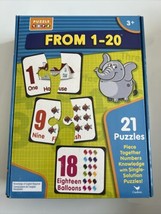Puzzle Tots From 1-20 Learning 21 puzzles - $18.23