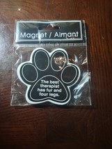 The Best Therapist Has Fur And Four Legs Magnet - $11.76