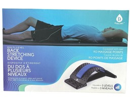 Back Stretcher Multi-Level Back Massager Stretching Device Lumbar Suppor... - £23.66 GBP