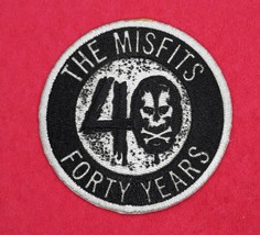 The Misfits 40 Years Fiend Iron On Sew On Embroidered Patch 3&quot;x 3 &quot; - £4.63 GBP