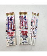 15 Vintage American 1776 Pencils Nadeau Enterprises No. 2 Wallace Made i... - £10.12 GBP