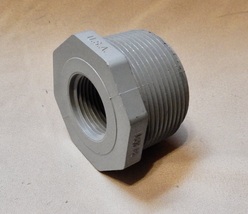 PVC Gray Union Reducer 1 1/2&quot; x 3/4&quot; Threaded Pipe 1 ea USA Spears SCH 80 227G - £4.32 GBP