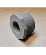 PVC Gray Union Reducer 1 1/2&quot; x 3/4&quot; Threaded Pipe 1 ea USA Spears SCH 8... - $5.49