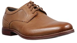 Brown Color Handmade Rounded Toe Lace Up Genuine Leather Fashion Men Shoes - £119.89 GBP+