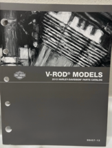 Catalogue De Pièces Pour Modèles V-ROD Harley Davidson 2013 Manuel OEM 9... - $12.96