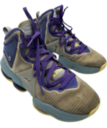 Kids Nike LeBron 19 GS &#39;Easter&#39; Zoom Air Basketball Sneaker DD0418-412 s... - $47.22