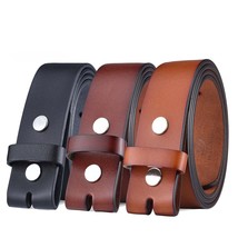 ANTIQUESADDLE Men&#39;s Real Genuine Leather Belt 100% One Piece Buffalo Leather - £27.99 GBP