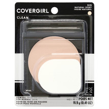 Clean Powder Foundation - 515 Natural Ivory by CoverGirl for Women - 0.4... - $7.99