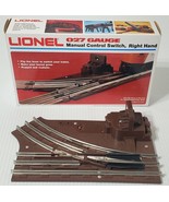 LIONEL 027 GAUGE MANUAL CONTROL SWITCH RIGHT HAND 6-5022 - €15,23 EUR