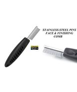 Master Grooming Tools EXTRA-FINE Tooth PIN FACE&amp;FINISHING COMB EYE Ear C... - $10.99