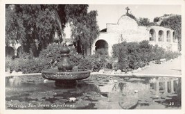Mission San Juan CAPISTRANO~CALIFORNIA~1950s Real Photo Postcard - £5.49 GBP