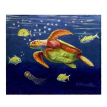 Betsy Drake Sea Turtle Throw - £50.89 GBP