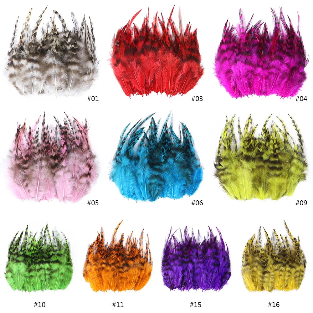 House Home 100PCS Natural Rooster Feathers DIY Jewelry Making Wedding Decoration - £19.98 GBP