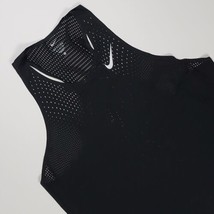 Nike Aeroswift Singlet Mens Size XXL Running Tank Top Black FN4231-010 - $69.98