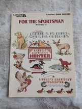 For The Sportsman Mini Series 17- Leisure Arts #568 - 27 Cross Stitch Pa... - $8.54