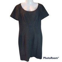 T Tahari Soft Gray Dress sz 12 - £25.50 GBP