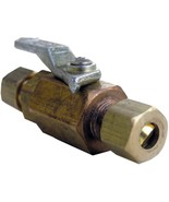 LASCO 17-0995 1/4-Inch Compression by 1/4-Inch Compression Brass Ball Valve - $33.21 CAD