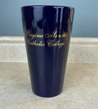 Regina Mundi Catholic College Cobalt Blue 16 OZ 6&quot; Tall Exam Special Cof... - $150.57 MXN