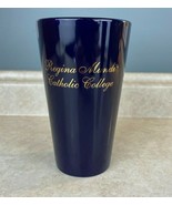 Regina Mundi Catholic College Cobalt Blue 16 OZ 6&quot; Tall Exam Special Cof... - $10.84 CAD