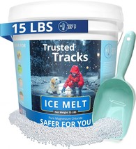 Ice Melt, Pet Safe Ice Melt, 15 LBS Premium Snow Melter, Pure Magnesium - $77.94