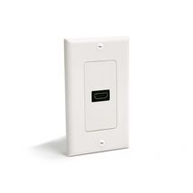 StarTech.com Single Outlet Female HDMI Wall Plate White - Wall mount pla... - $19.61