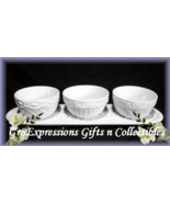 ANTIQUE IMPRESSION CEILING TILE 3 PC BOWL w/TRAY SET - $20.37 CAD
