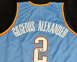 Shai Gilgeous Alexander Signed Oklahoma Thunder City Basketball Jersey COA - $199.00