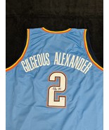 Shai Gilgeous Alexander Signed Oklahoma Thunder City Basketball Jersey COA - $4,162.50 MXN