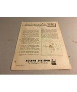 Bolens Riding Mower Model 18445-01 Owner Operation and Maintenance Manual - $9.99