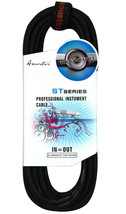 Acoustics SCPL-10F-BLK 10 Foot High-End Noise Free Guitar Cable - 1/4" to 1/4" - $10.80