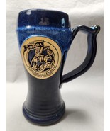 Florida 2015 Renaissance Festival Stein Handmade LE 9/36 Gray Fox Pottery - $27.58