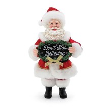 Possible Dreams Santa Statue with Believing Sign  10.5" High Department 56